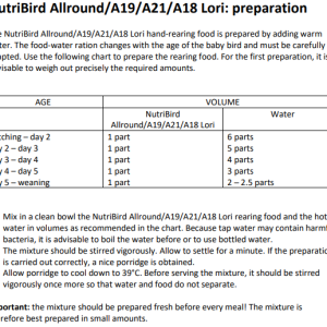 NutriBird A19 - Ảnh 7