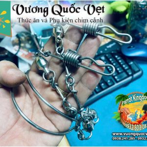 Xích chân Vẹt Macaw kiểu mới - Ảnh 4
