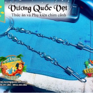 Xích chân Vẹt Macaw kiểu mới