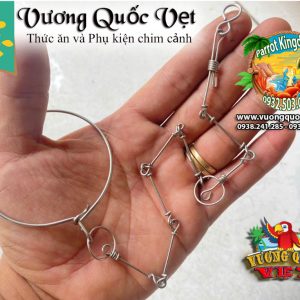 Dây Xích Chân Vẹt Ringneck 1.1li inox chắc chắn - Ảnh 9