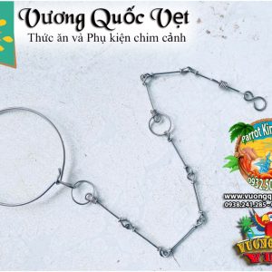 Dây Xích Chân Vẹt Ringneck 1.1li inox chắc chắn - Ảnh 5