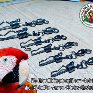 Bộ đầy đủ các kích thước móc khóa chân vẹt