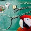 Xích chân vẹt Macaw ổ khóa đồng siêu bền